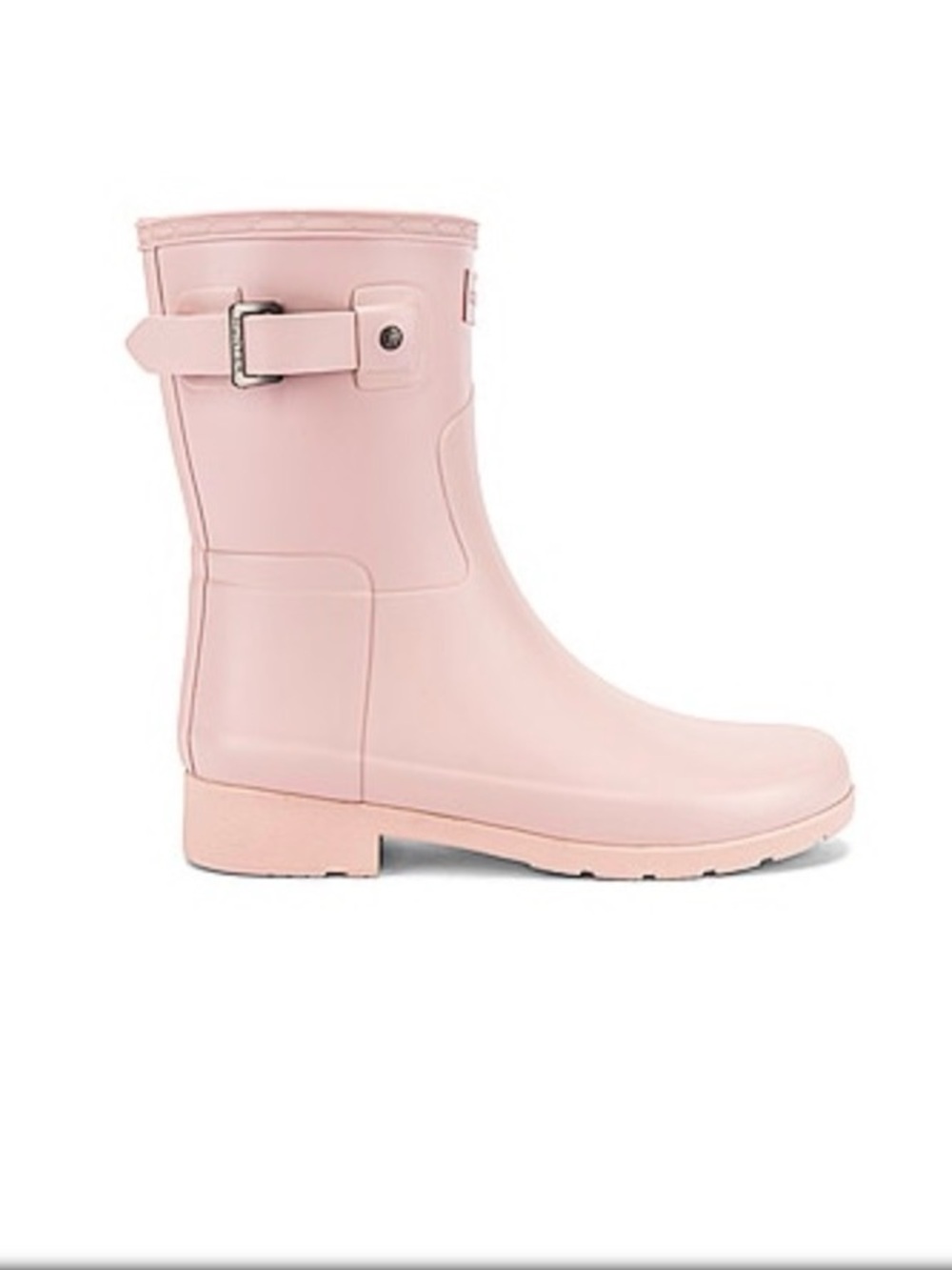 🌸 Hunter Rain Boots Refined Short Matte Boot in Echo Pink